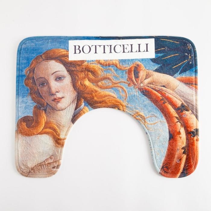 Коврик для ванной Этель Коврик для ванной Этель "Ботичелли",50х40 см, велюр