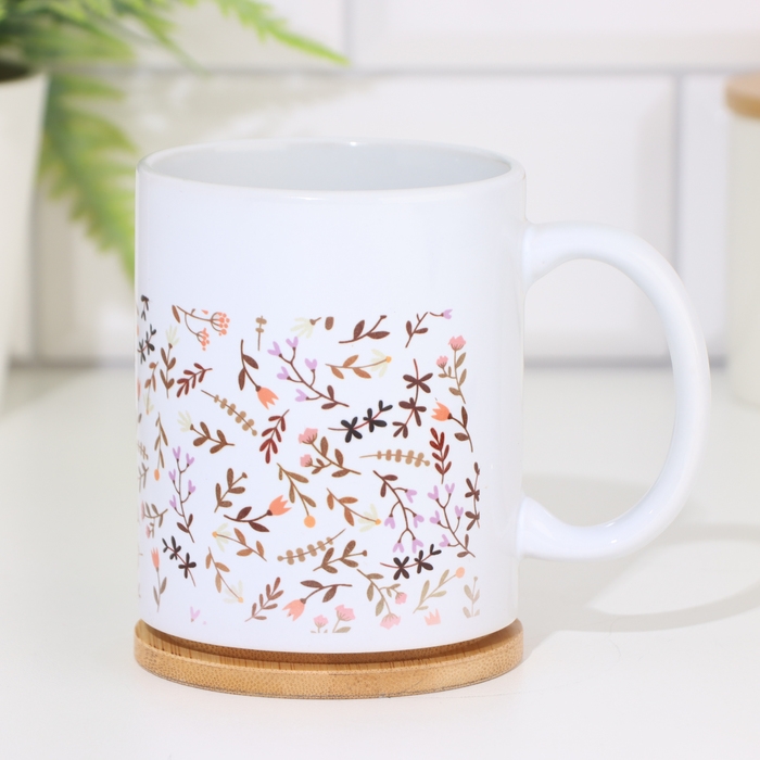 Кружка сублимация Кружка сублимация "Кристина" 320 мл, с нанесением