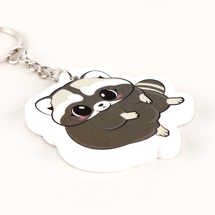 Брелок для ключей «Енот», 10.2 х 4.8 см Брелок для ключей «Енот», 10.2 х 4.8 см