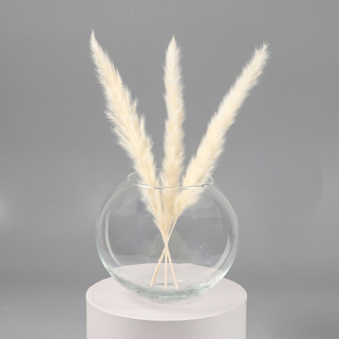 Ваза  Ваза "Кюгель-4" шаровая d-8.5см 14,9х17,2 см 2,4 л прозрачная