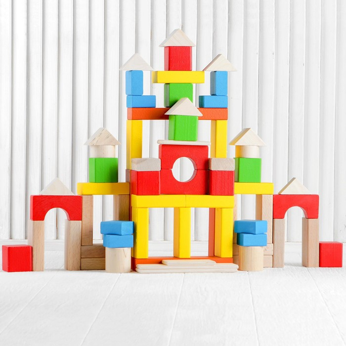 Конструктор «Строим сами», 66 деталей Конструктор «Строим сами», 66 деталей