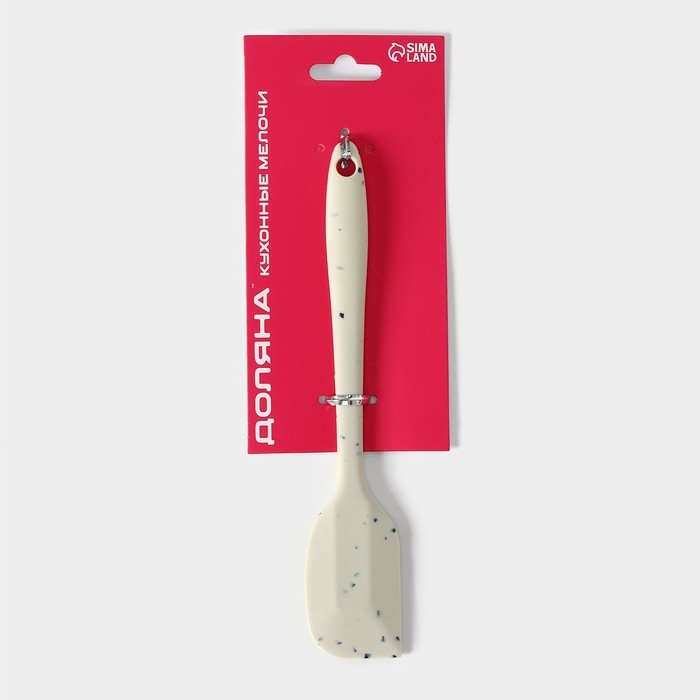 Лопатка Доляна «Гранит», 21 см, цвет белый Лопатка Доляна «Гранит», 21 см, цвет белый