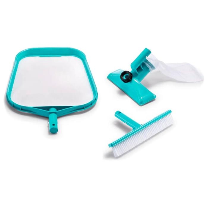 Набор для чистки бассейна: сачок, щётка, насос, 29056 INTEX Набор для чистки бассейна: сачок, щётка, насос, 29056 INTEX