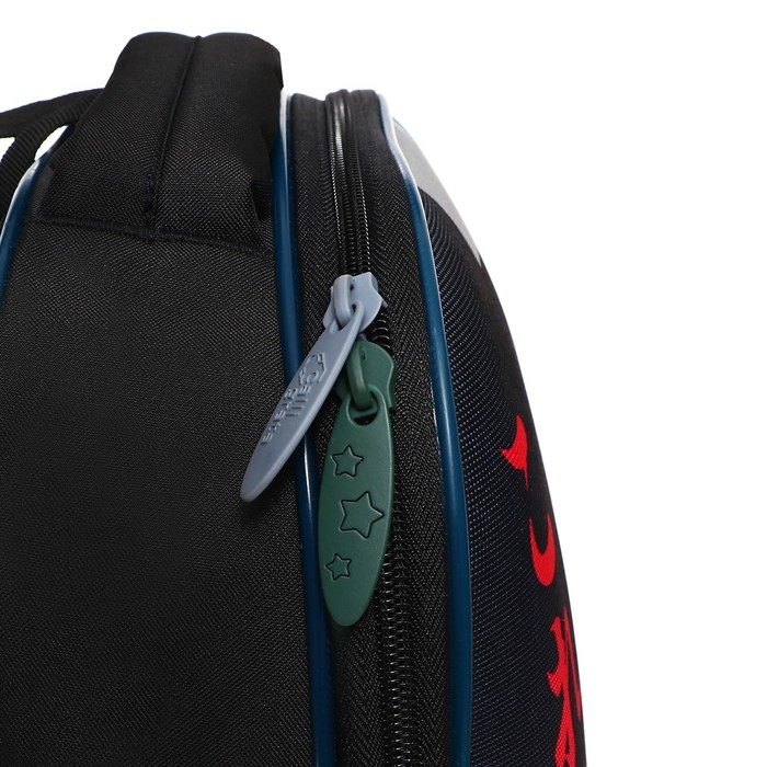 Рюкзак каркасный школьный, 37 х 28 х 19 см, Calligrata Вольт  Рюкзак каркасный школьный, 37 х 28 х 19 см, Calligrata Вольт "Аниме боец"