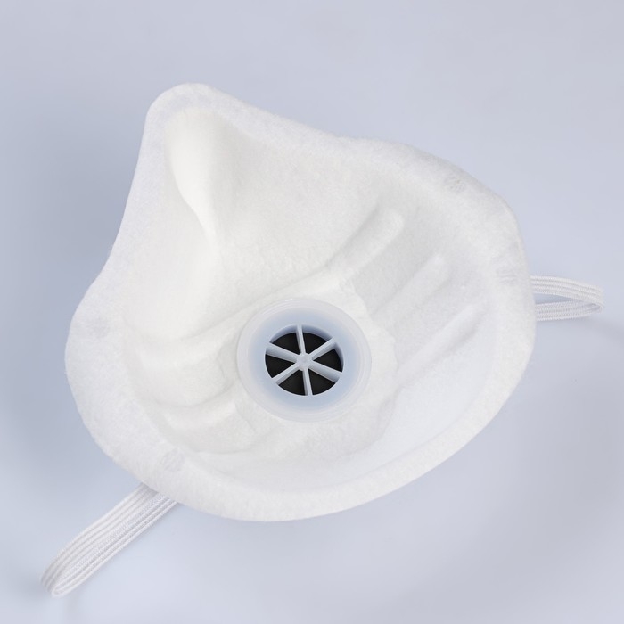 Полумаска фильтрующая формованная с клапаном  Полумаска фильтрующая формованная с клапаном "Исток" FFP1