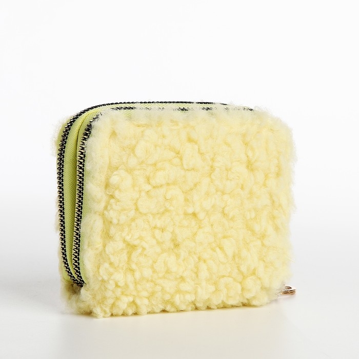 Кошелёк на молнии, цвет жёлтый Кошелёк на молнии, цвет жёлтый
