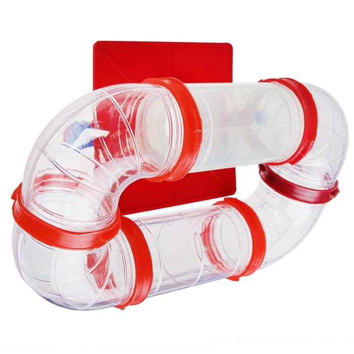 Лабиринт №6 для грызунов малый, 6 элементов, d=5 см, микс цветов Лабиринт №6 для грызунов малый, 6 элементов, d=5 см, микс цветов