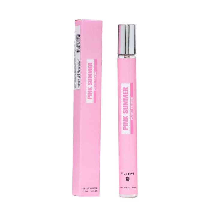 Парфюмерная вода женская Pink Summer (по мотивам Eau de Lacoste L.12.12 Pour Elle, 2015), 35 мл Парфюмерная вода женская Pink Summer (по мотивам Eau de Lacoste L.12.12 Pour Elle, 2015), 35 мл