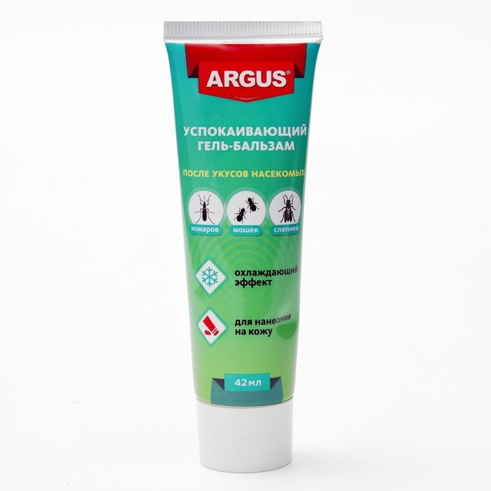 Гель-бальзам после укусов ARGUS  42 мл туба Гель-бальзам после укусов ARGUS  42 мл туба