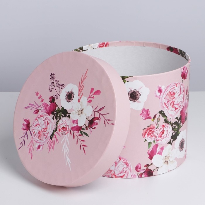 Набор коробок 5 в 1, упаковка подарочная, «Цветы», 13 х 13,5‒19.5 х 23 см