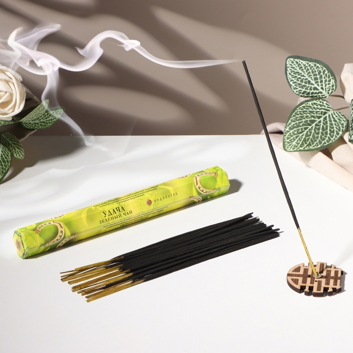 Благовония  Благовония "Удача", 20 палочек в упаковке, шестигранник