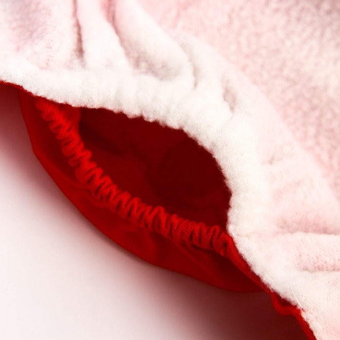 Многоразовый подгузник «Я люблю маму», цвет красный Многоразовый подгузник «Я люблю маму», цвет красный