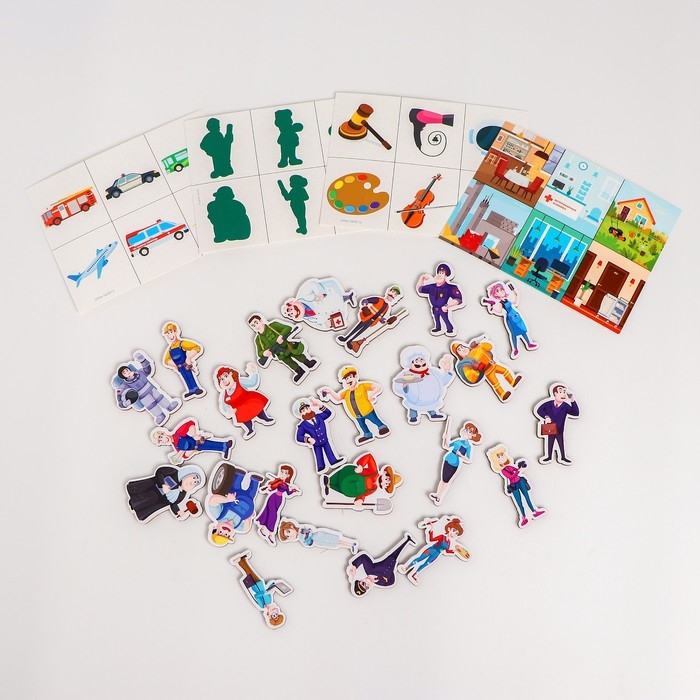 Умное лото. Изучаем профессии, 24 фишки Умное лото. Изучаем профессии, 24 фишки