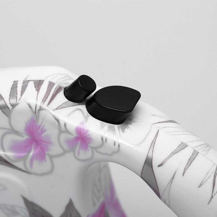 Рулетка  Рулетка "Лапа", 5 м, до 35 кг, принт цветы