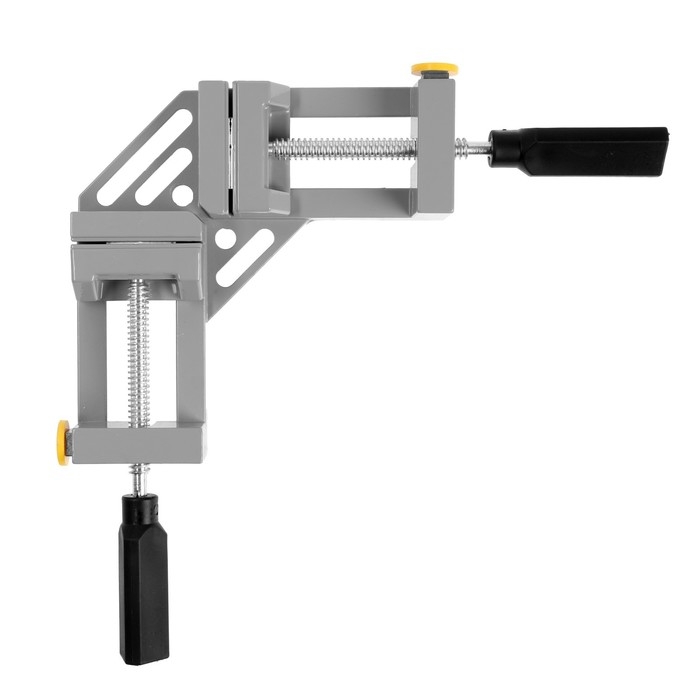 Струбцина угловая усиленная ТУНДРА, металлическая, два зажима, 68 мм Струбцина угловая усиленная ТУНДРА, металлическая, два зажима, 68 мм