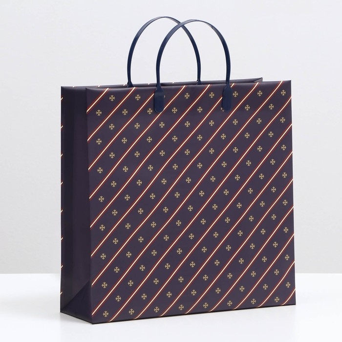 Пакет Пакет "Диагональ", мягкий пластик, 30 x 30 см, 120 мкм