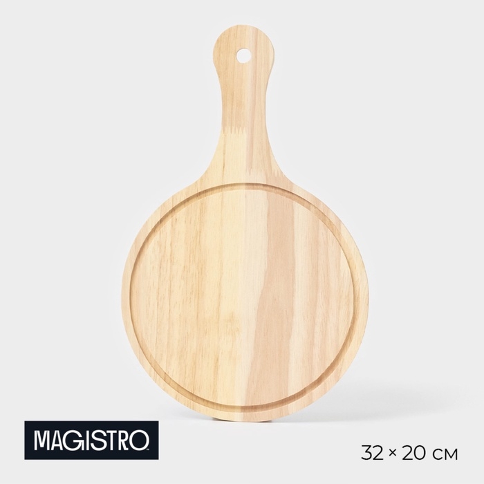 Доска для подачи Magistro «Дубрава», 32×20 см, дуб Доска для подачи Magistro «Дубрава», 32×20 см, дуб