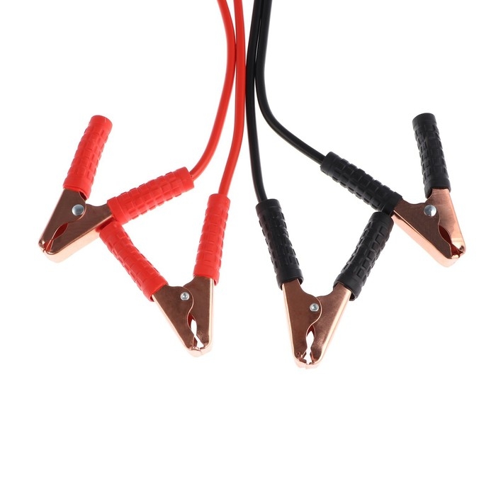 Провода пусковые для прикуривания автомобиля TORSO, 300 А, 2 метра Провода пусковые для прикуривания автомобиля TORSO, 300 А, 2 метра