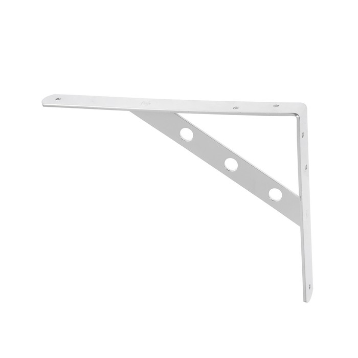 Кронштейн усиленный 250х200 хром, 10 шт Кронштейн усиленный 250х200 хром, 10 шт