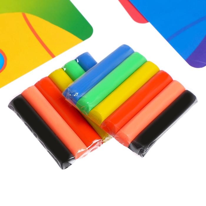 Развивающий набор с пластилином «Закончи картинку» Развивающий набор с пластилином «Закончи картинку»