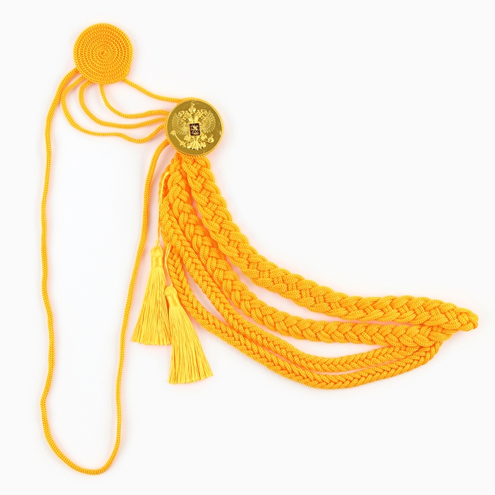 Карнавальный аксельбант «Солдат на параде», золотой Карнавальный аксельбант «Солдат на параде», золотой