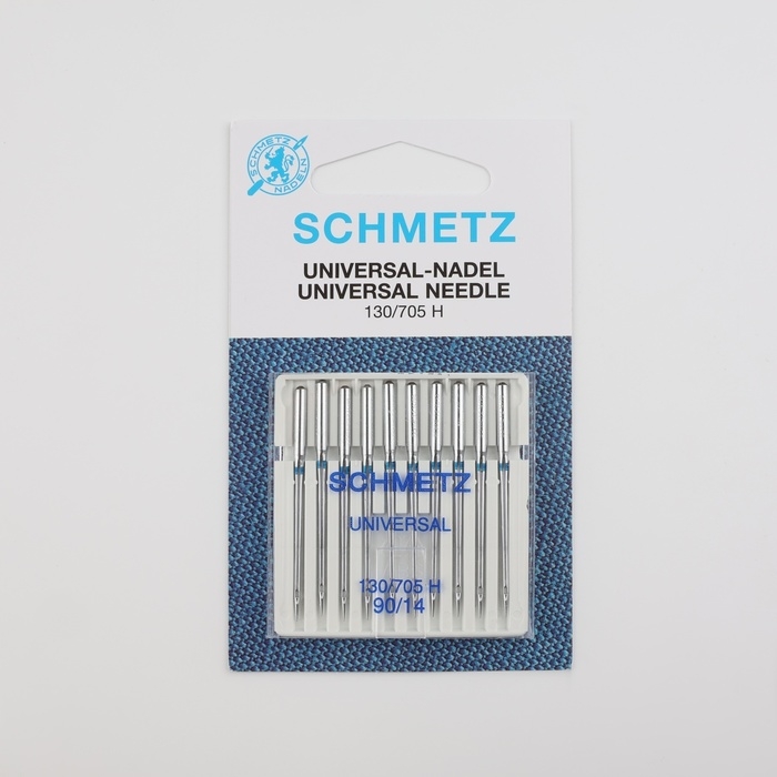 Иглы для бытовых швейных машин, универсальные, №90, 10 шт Иглы для бытовых швейных машин, универсальные, №90, 10 шт