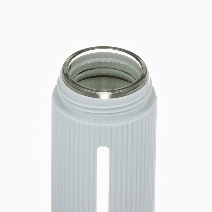 Бутылка для воды, 500 мл, бело-голубая Бутылка для воды, 500 мл, бело-голубая