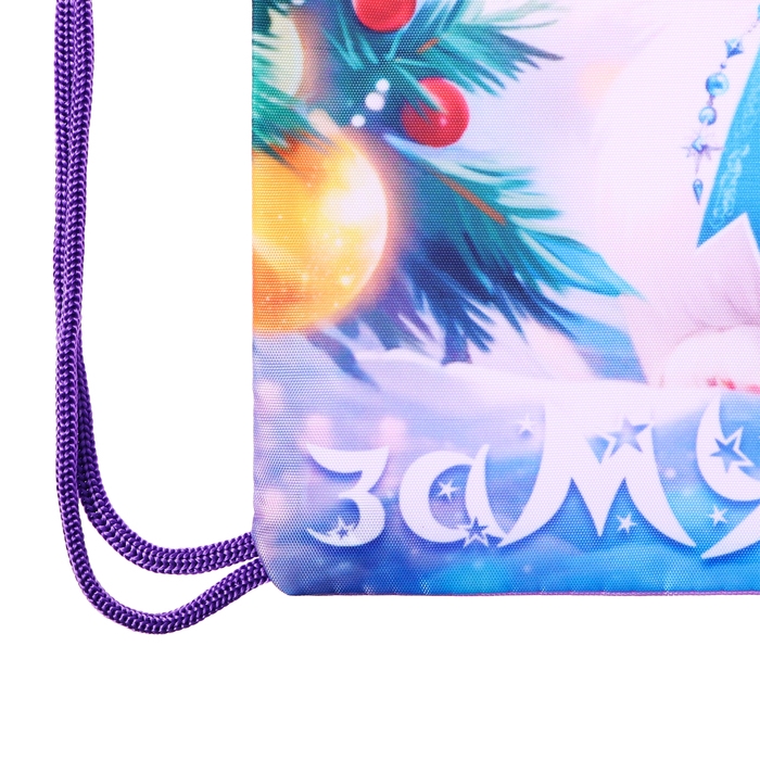 Новый год. Сумка под сладости 290 x 340 мм Новый год. Сумка под сладости 290 x 340 мм "Кошечка-принцесса" (мягкий полиэстер плотностью 210D)