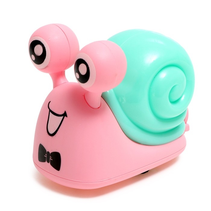 Заводная игрушка «Улитка», световые эффекты, цвета МИКС Заводная игрушка «Улитка», световые эффекты, цвета МИКС