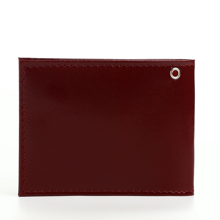 Обложка для удостоверения  Обложка для удостоверения "Участник боевых действий", цвет бордовый