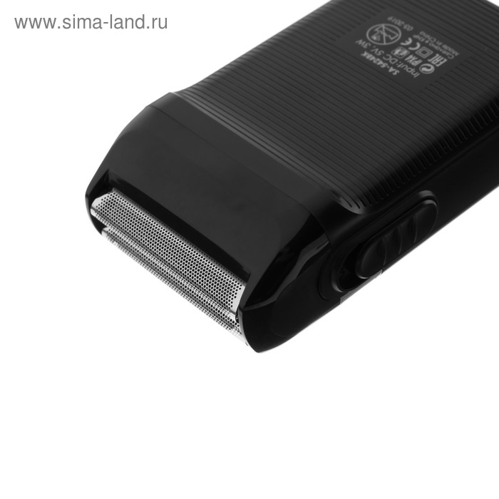 Электробритва Sakura SA-5424BK, АКБ, сеточная, 2 плавающие головки, сухое бритьё Электробритва Sakura SA-5424BK, АКБ, сеточная, 2 плавающие головки, сухое бритьё