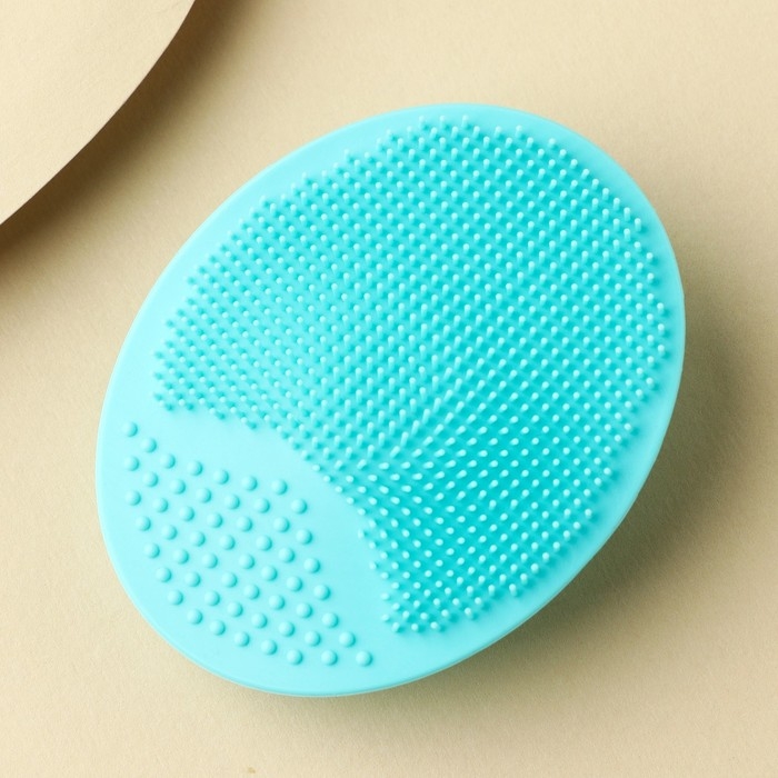 Массажер спонж для умывания, на подложке «Ты прекрасна», 6,5 х 5 см Массажер спонж для умывания, на подложке «Ты прекрасна», 6,5 х 5 см