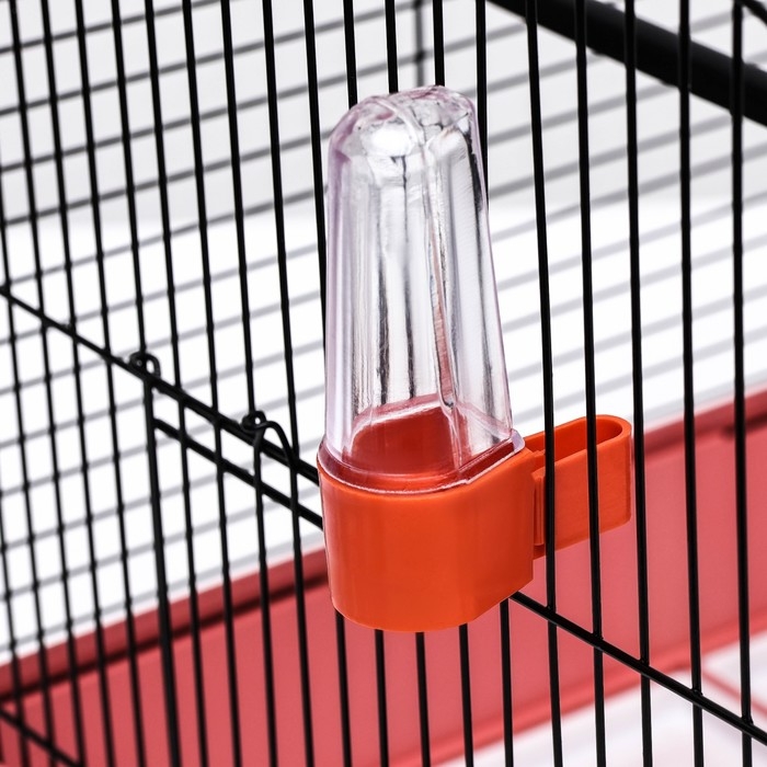 Клетка Клетка "Грация", 2 яруса, 50 х 37 х 37 см, микс цветов