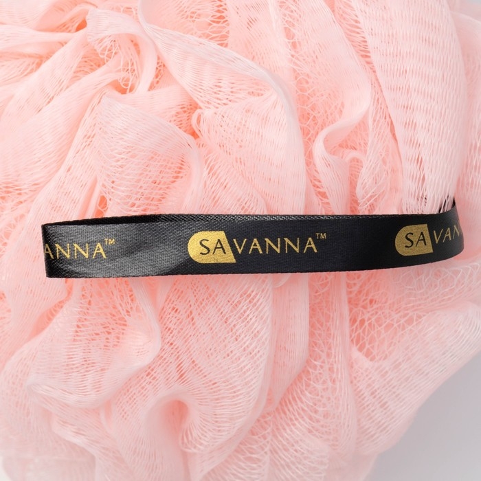 Мочалка для тела SAVANNA «Нежность», 90 гр, цвет розовый Мочалка для тела SAVANNA «Нежность», 90 гр, цвет розовый