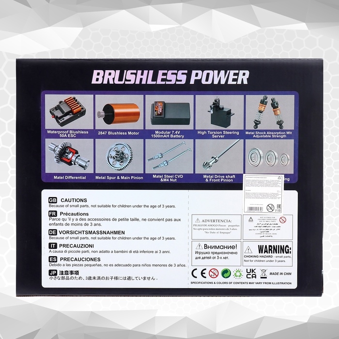 Джип «Трагги», радиоуправляемый, бесколлекторный мотор, полный привод Джип «Трагги», радиоуправляемый, бесколлекторный мотор, полный привод