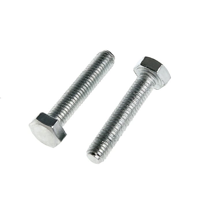 Болт ТУНДРА, оцинкованный, DIN 933, класс прочности 8.8, М6х40 мм, 1 кг Болт ТУНДРА, оцинкованный, DIN 933, класс прочности 8.8, М6х40 мм, 1 кг