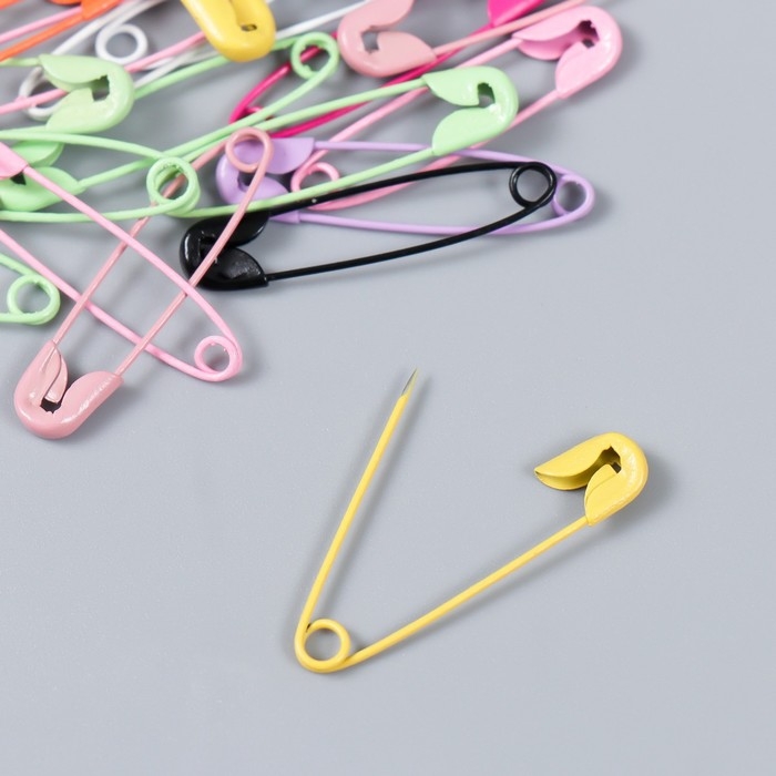 Декор для творчества металл Декор для творчества металл "Булавка" набор 40 шт 3 см