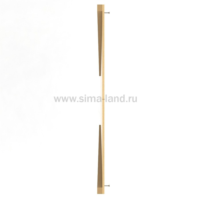 Настенная перфорированная панель односторонняя 60×0,6×180 см, шаг 2,5 см, цвет чёрный