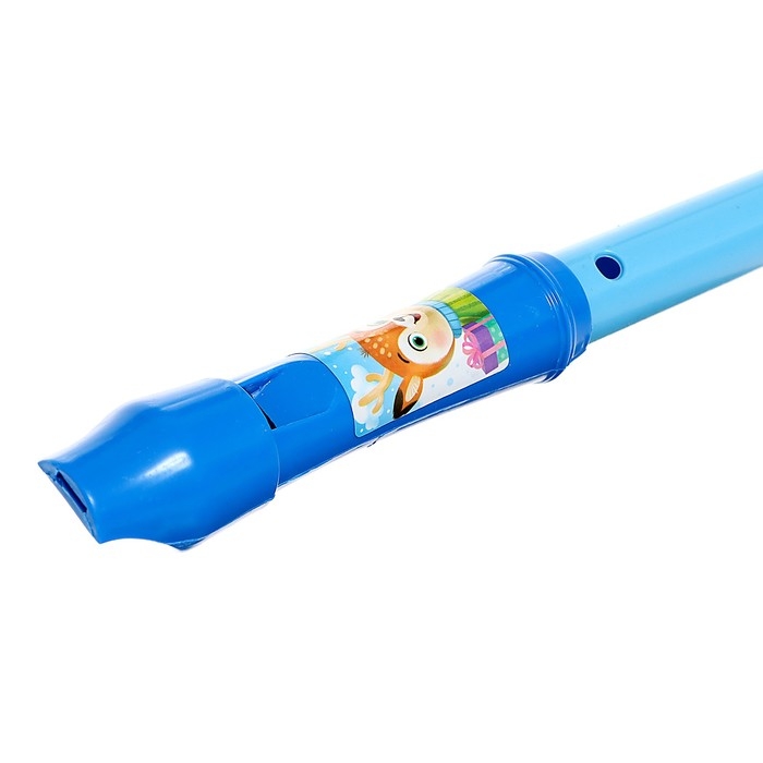 Набор музыкальных инструментов «С Новым годом», звук, свет, цвет синий Набор музыкальных инструментов «С Новым годом», звук, свет, цвет синий