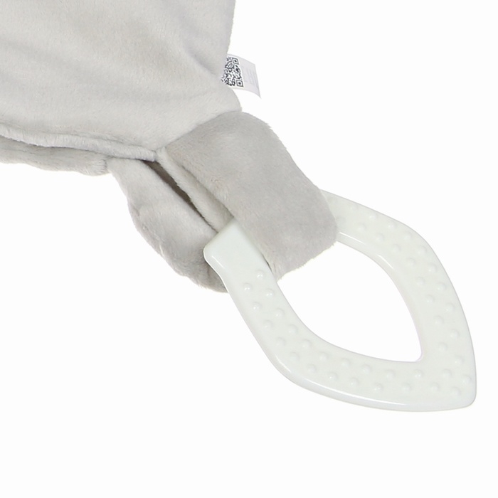 Комфортер - игрушка «Слоник Эли», погремушка, прорезыватель, цвет серый, Крошка Я Комфортер - игрушка «Слоник Эли», погремушка, прорезыватель, цвет серый, Крошка Я