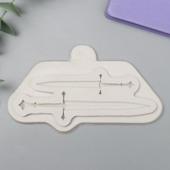 Молд силикон Молд силикон "Рыцарские мечи" 2 предмета 1х8х13,7 см