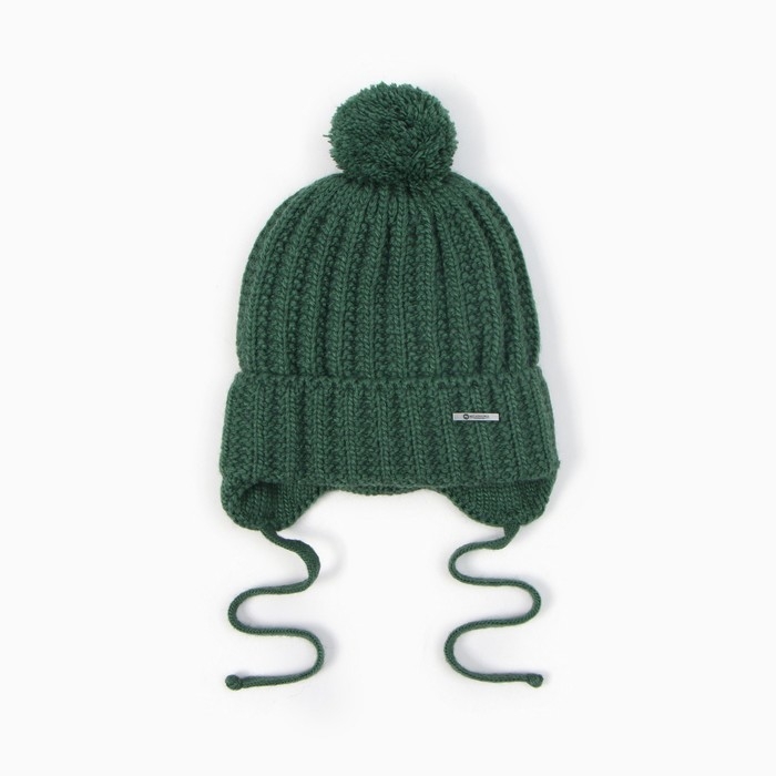 Шапка детская, цвет зеленый, р 48-52 Шапка детская, цвет зеленый, р 48-52