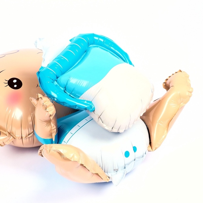 Шар фольгированный 36 Шар фольгированный 36" «Улыбающаяся малыш с соской. Мальчик», под воздух