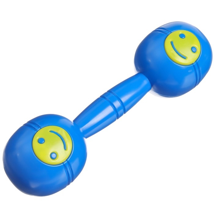 Погремушка «Перкуссия», шейкер, цвет синий/зеленый, Крошка Я