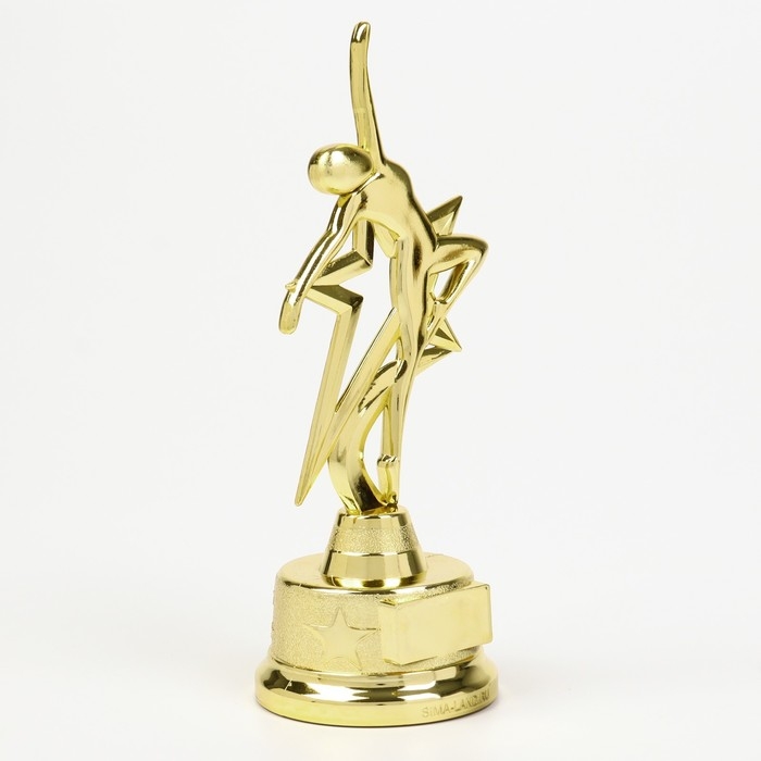 Наградная фигура под нанесение «Человек в полете», золото, пластик, 21,5 х 7,5 см Наградная фигура под нанесение «Человек в полете», золото, пластик, 21,5 х 7,5 см