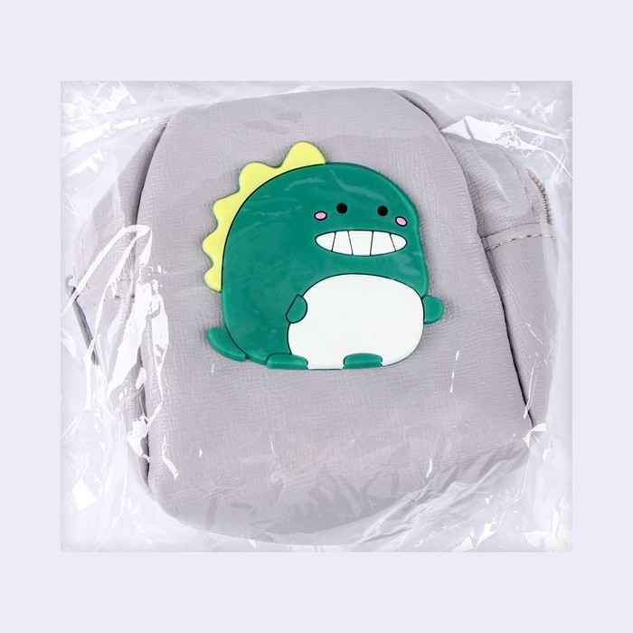 Сумка для куклы «Динозаврик», цвет бежевый Сумка для куклы «Динозаврик», цвет бежевый