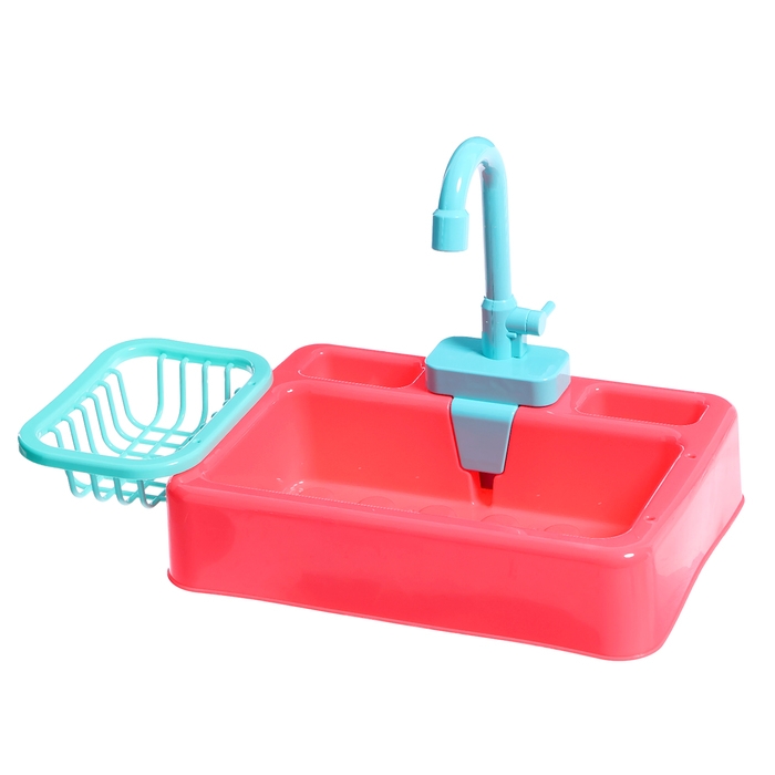 Игровой набор «Раковина» с набором посуды, циркулирует вода Игровой набор «Раковина» с набором посуды, циркулирует вода