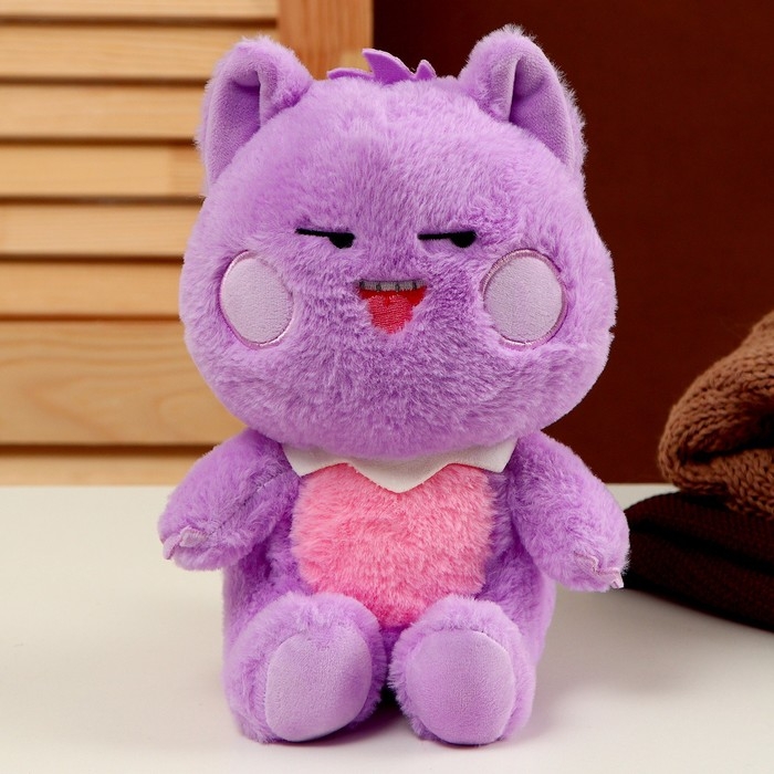 Мягкая игрушка «Злюка», 22 см, цвет фиолетовый Мягкая игрушка «Злюка», 22 см, цвет фиолетовый