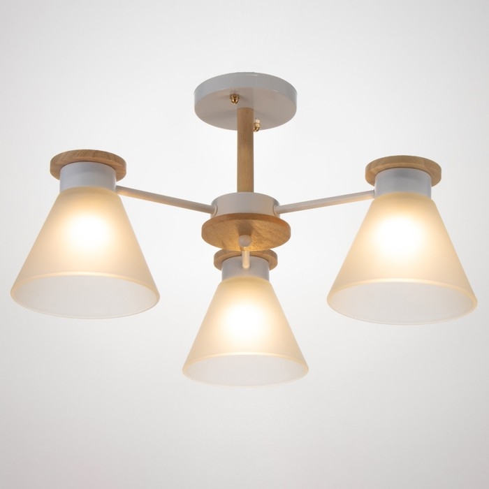 Люстра 2180/3 E27 40Вт белый 48х48х28 см BayerLux