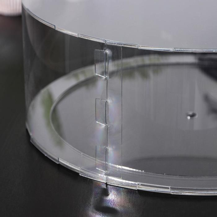 Фальшярус для торта, цилиндр, d=30 см, h=12 см, цвет прозрачный Фальшярус для торта, цилиндр, d=30 см, h=12 см, цвет прозрачный